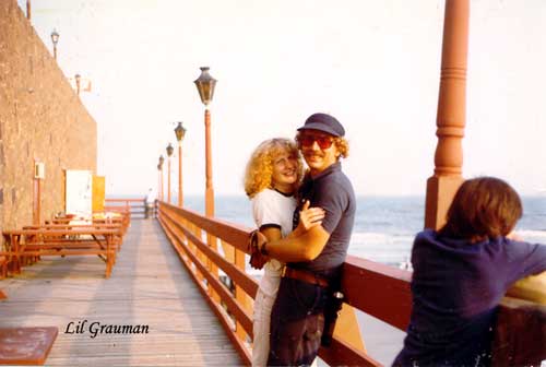 [Phil and his girlfriend]