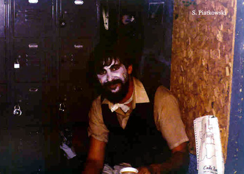 [Richard McMann as a ghoul]