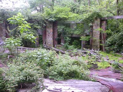 [inside of park building]