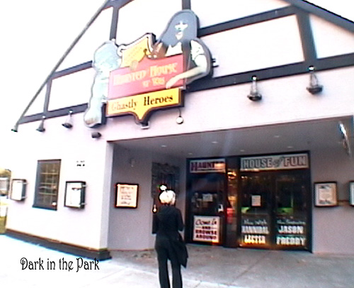 [outside the haunted house of fun]