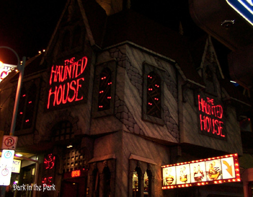 [outside The Haunted House]